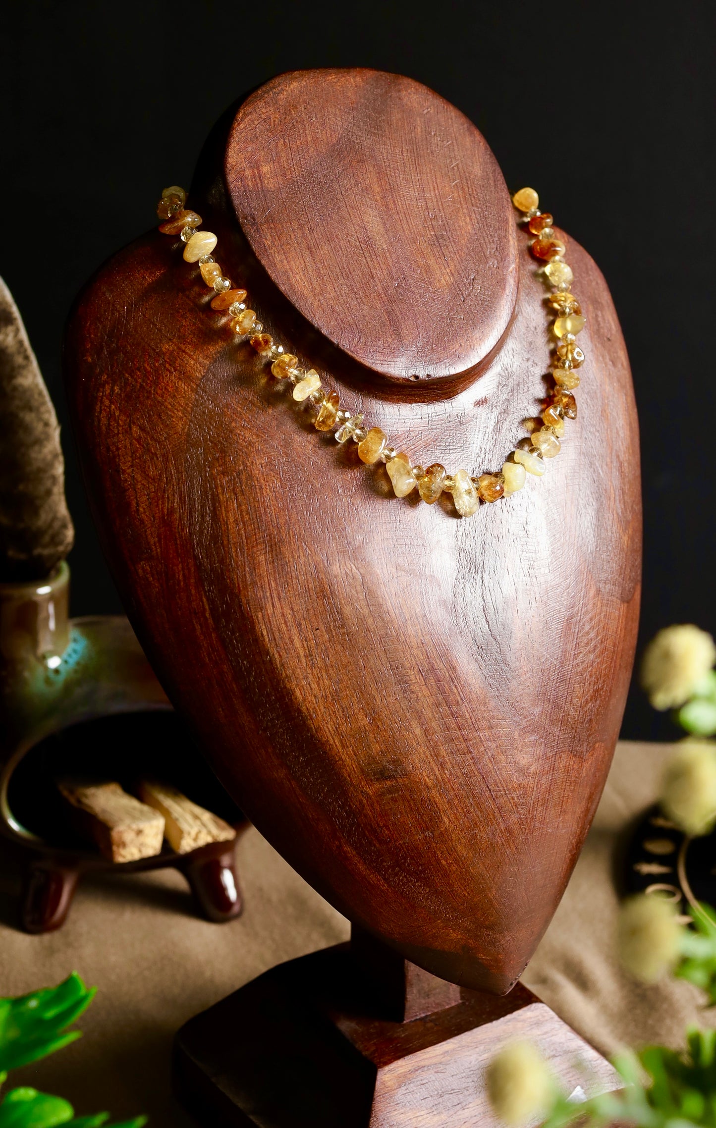 Collar Ritual de Abundancia y Brillo Interior – Citrino