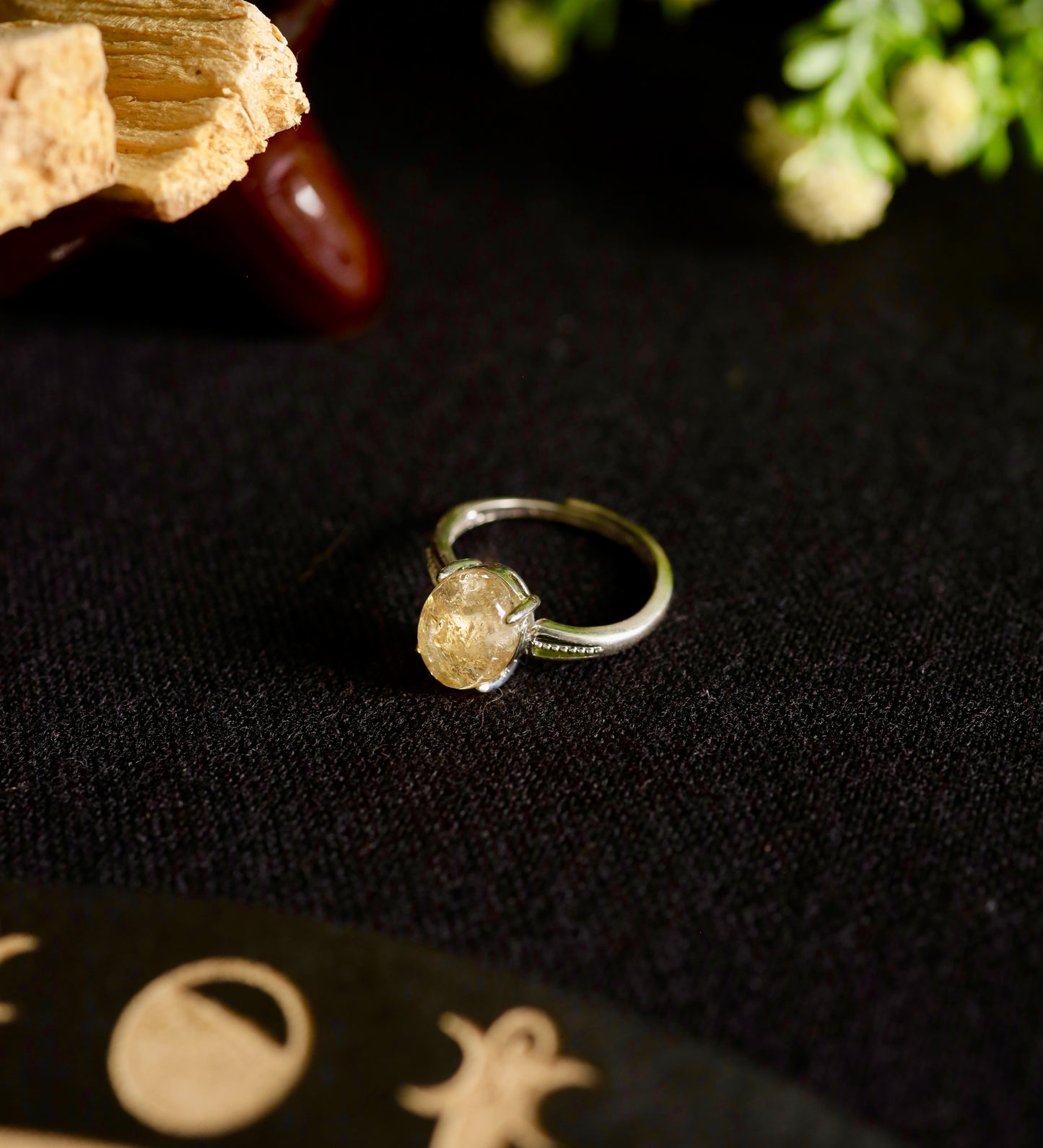 Anillo de Citrino - Luz, Abundancia y Confianza