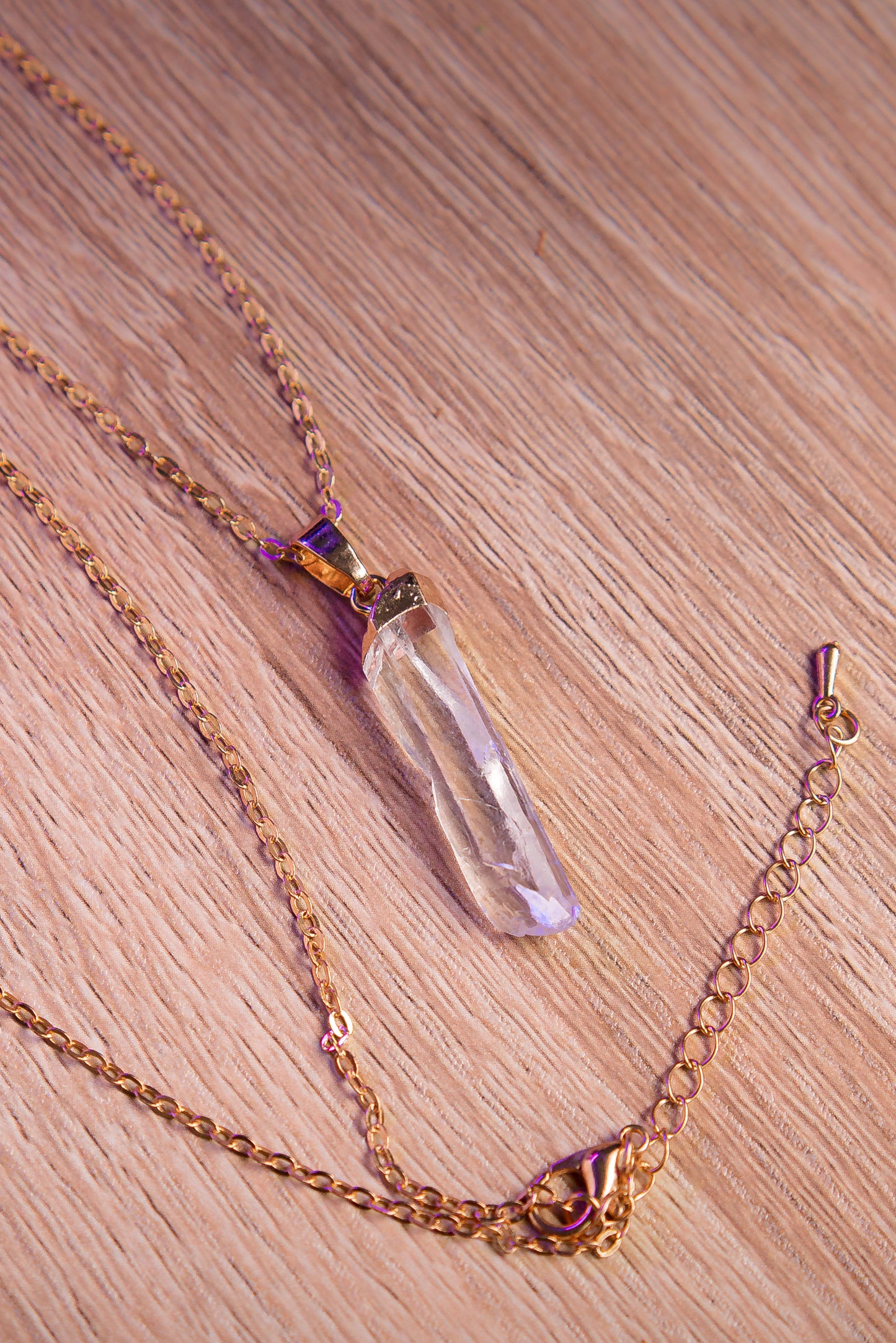 Collar de Cuarzo Cristal