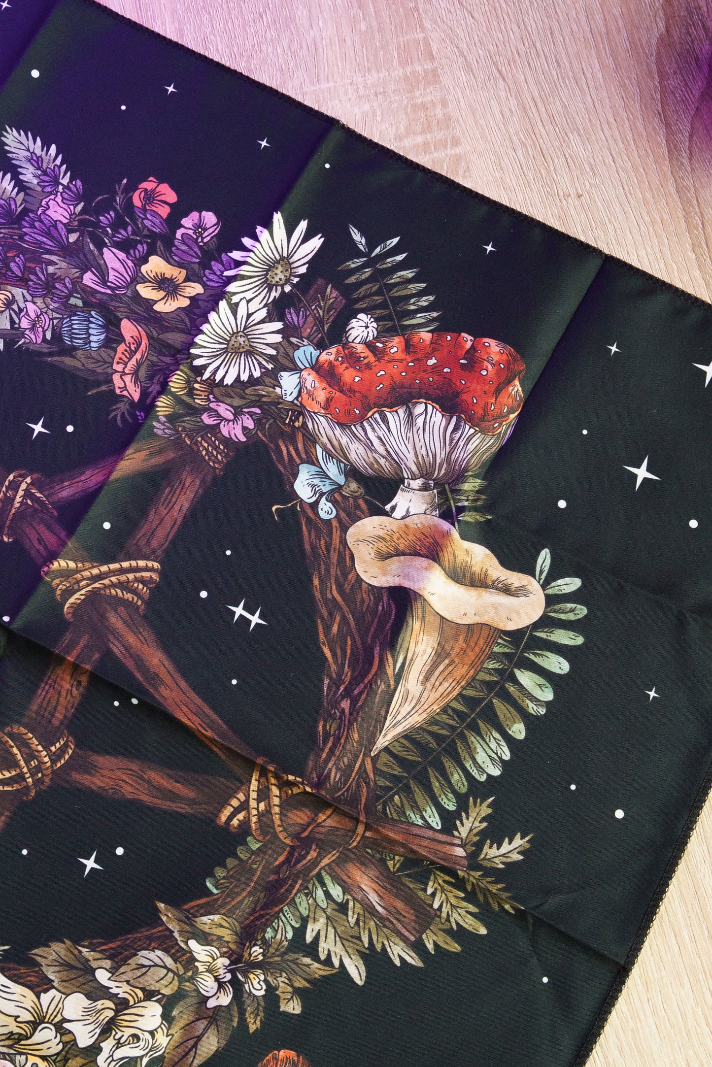 Tapete para Tarot - Pentagrama Sagrado