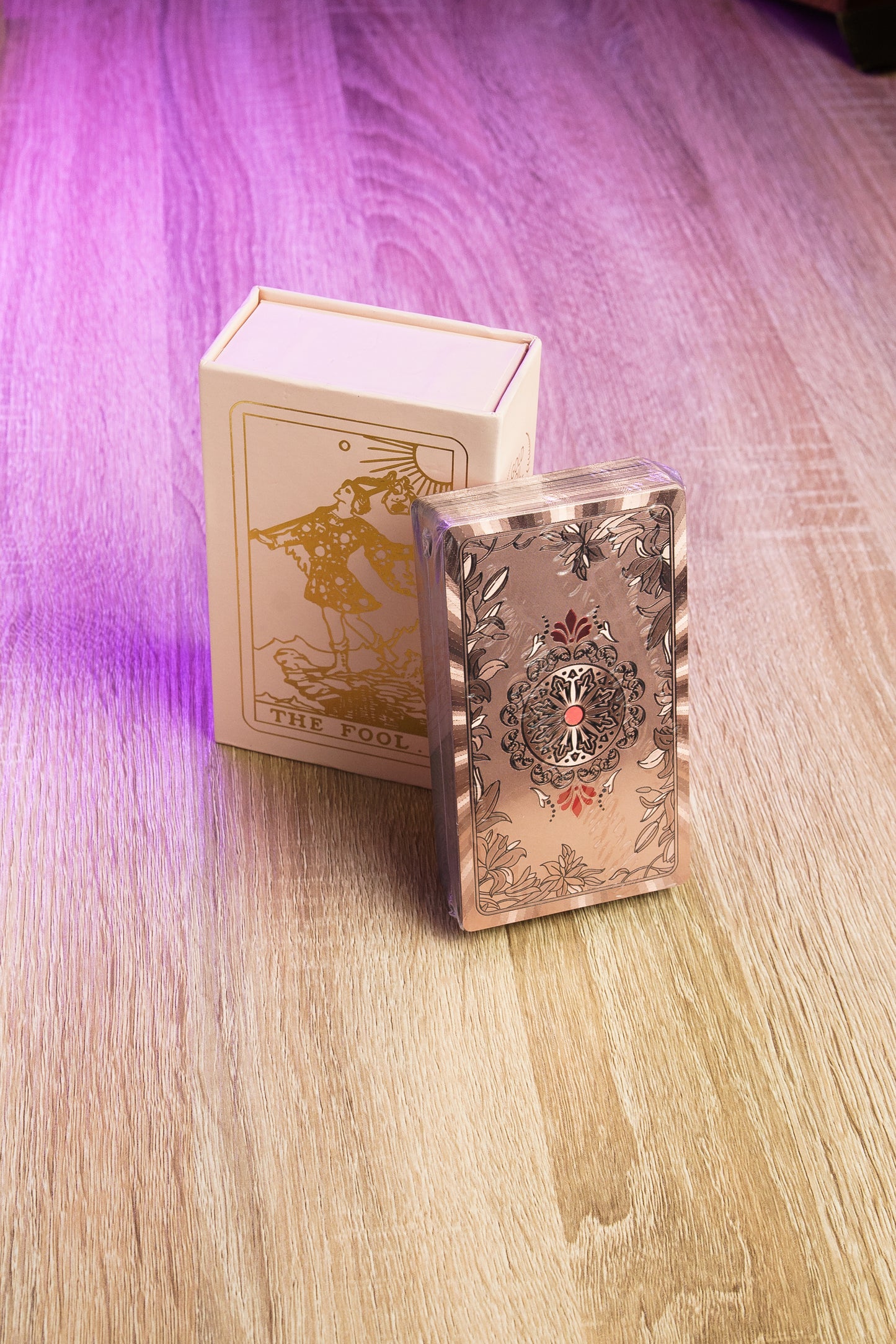 Rider Rose Gold Foil Tarot