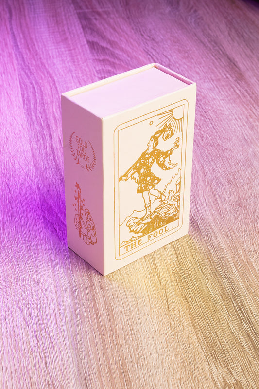 Rider Rose Gold Foil Tarot