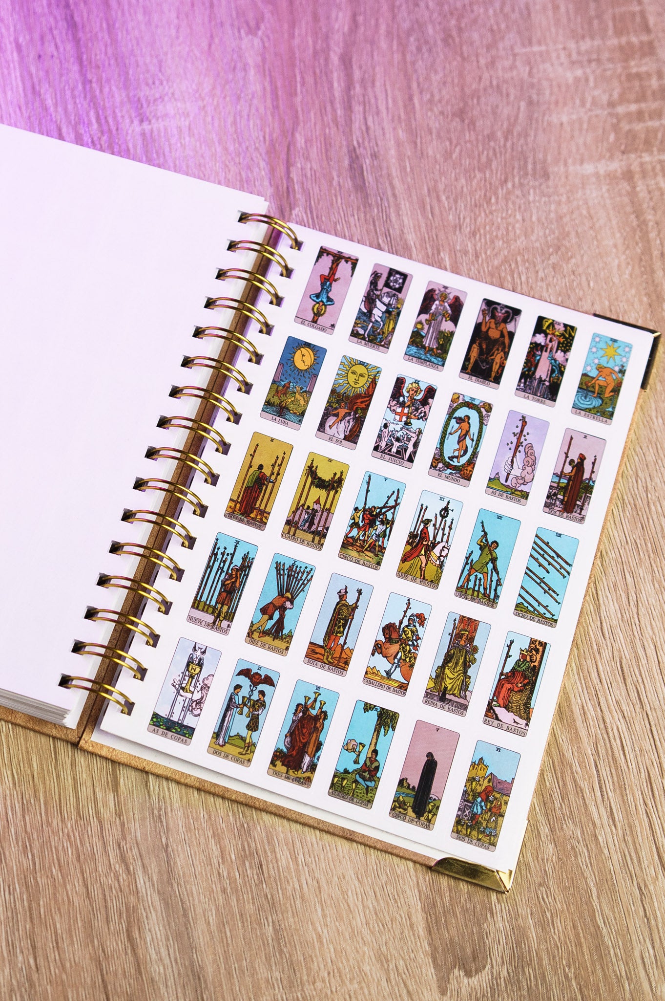 Diario de Tarot Guiado