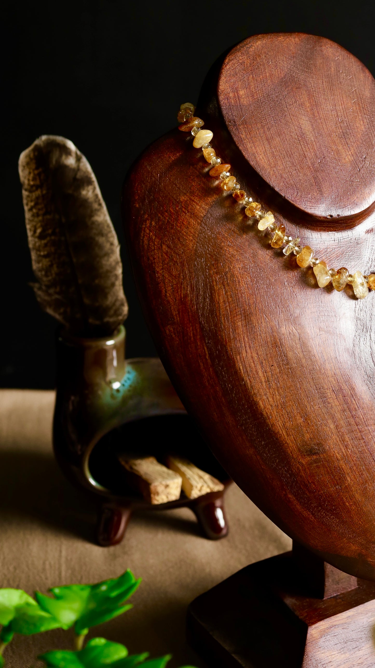 Collar Ritual de Abundancia y Brillo Interior – Citrino