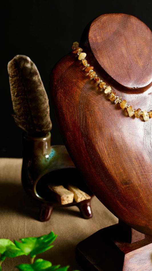 Collar Ritual de Abundancia y Brillo Interior – Citrino