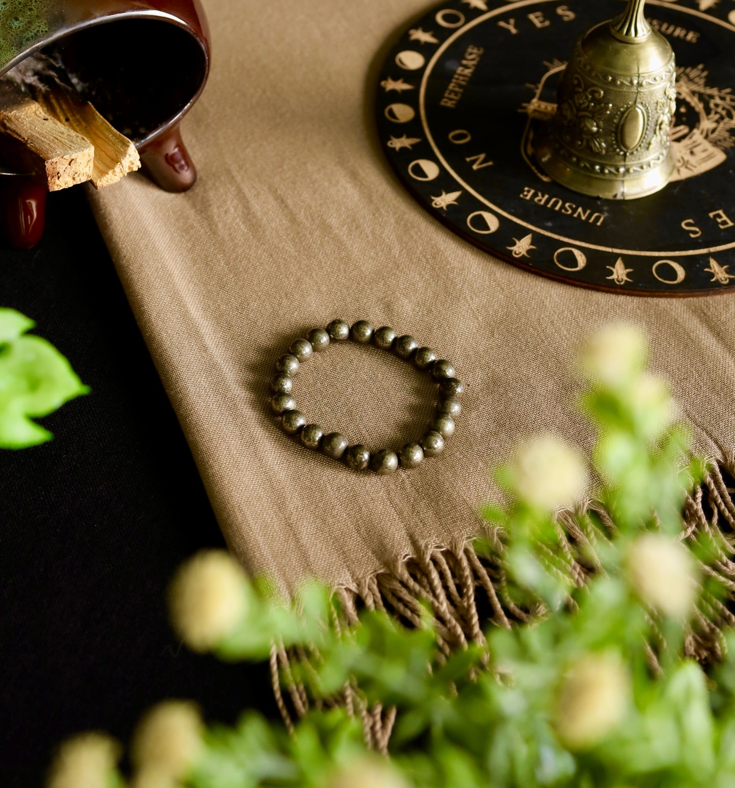 Pulsera de Pirita - Piedra de la abundancia