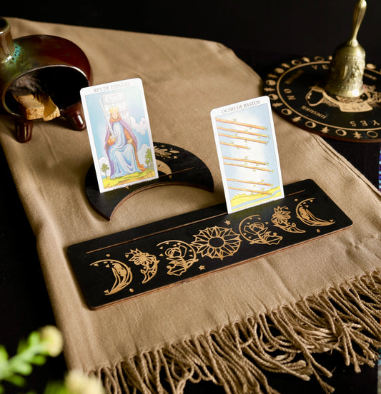 Base de Exhibición de Cartas - Cosmic Bloom Base